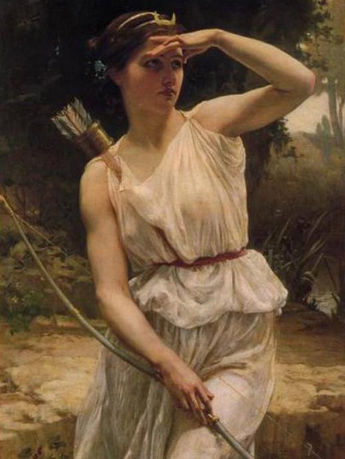奥林匹斯十二主神狩猎女神阿尔忒弥斯