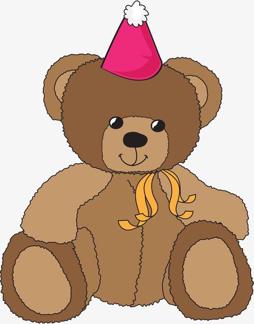 可爱小熊可爱棕色小熊免费下载_高清png图片-90设计网