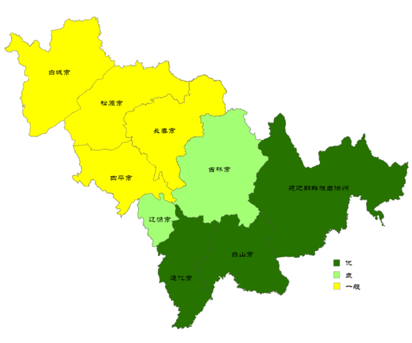 吉林省2014年环境状况公报
