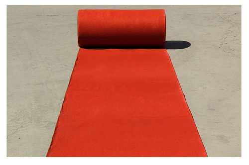 厂家直销红色条纹加厚地毯一次性简易地毯满铺婚庆展会展览开业毯
