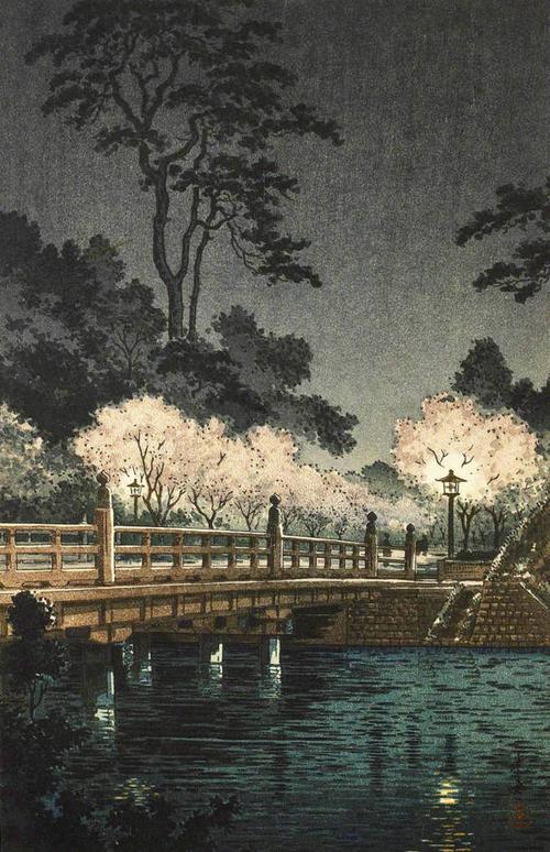 昭和时代的日本风情.作者:浮世絵画家tsuchiya koitsu
