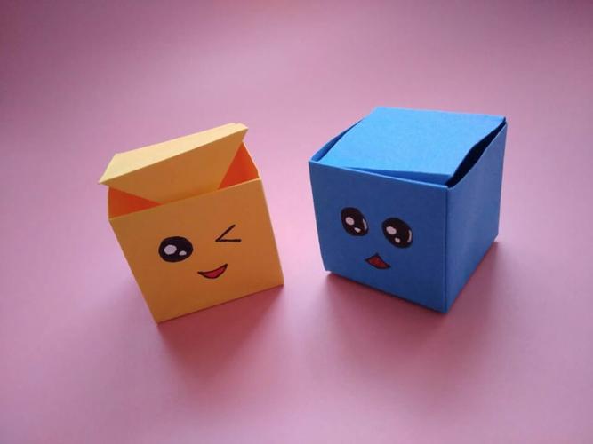 手工盒子怎么折简单漂亮有盖手工盒子的折纸图解教程