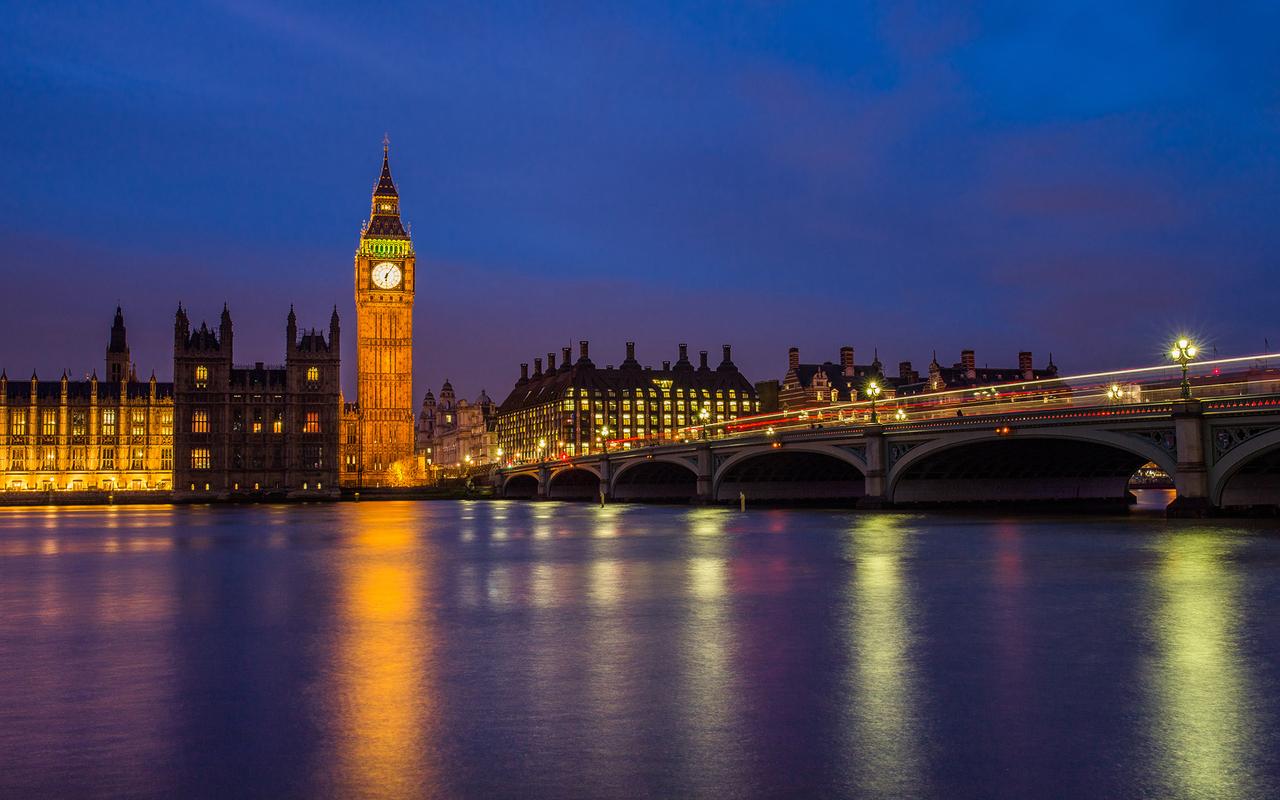 伦敦城市风景高清图片桌面壁纸