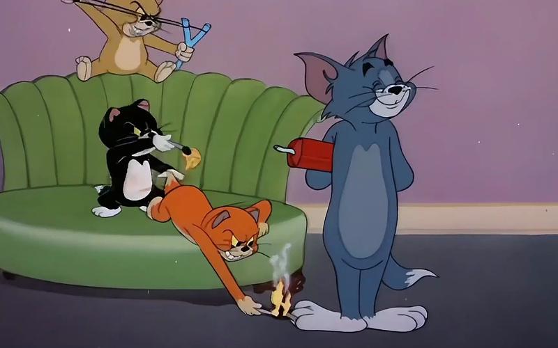 "每日一遍,防止抑郁"总所周知,汤姆和杰瑞不能同时惹#猫和老鼠 #汤姆