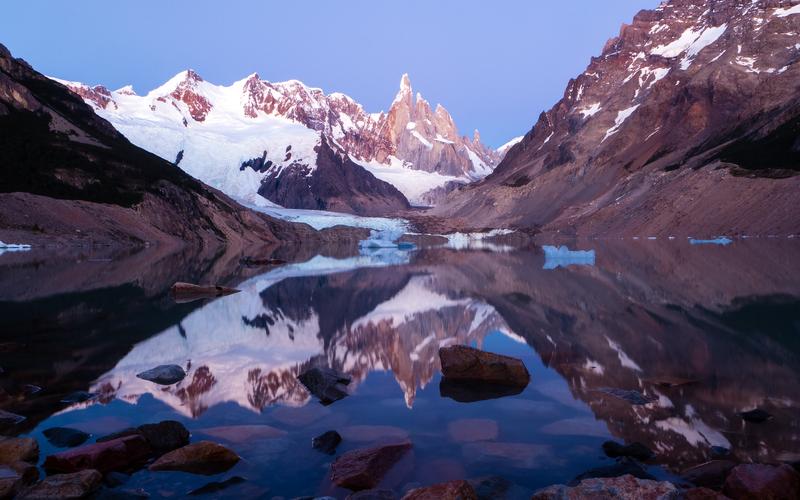 冰川国家公园湖阿根廷4k1080x1920分辨率查看