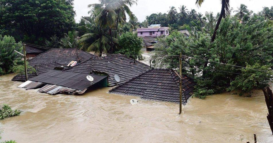 印度:洪水滔天