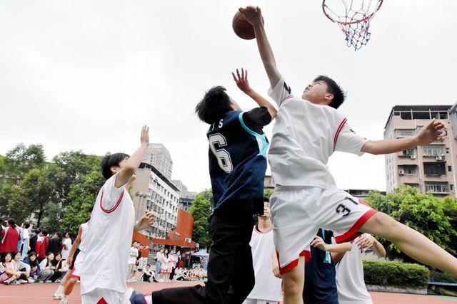 超燃遂宁中学初三篮球比赛青春不可阻篮