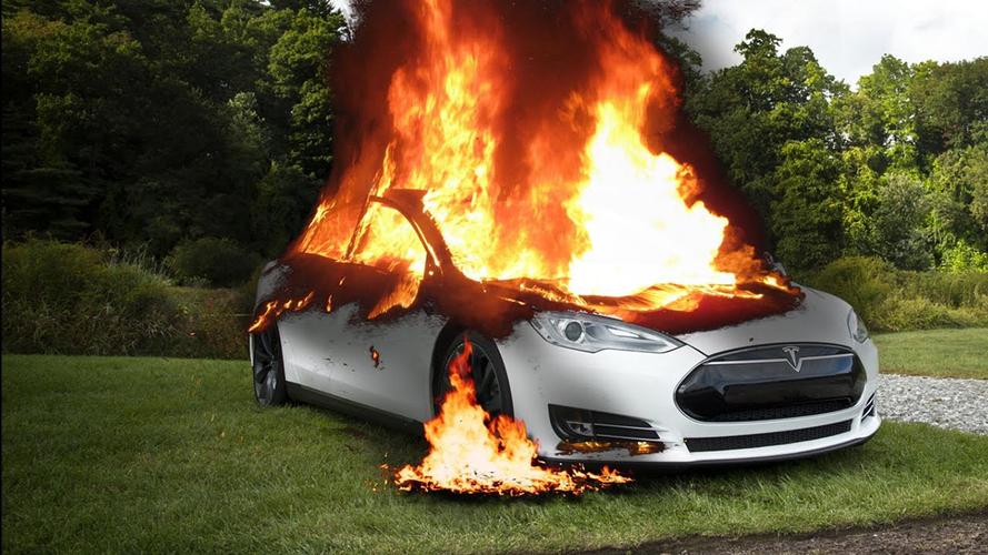 tesla隐瞒汽车缺陷可导致汽车着火燃烧