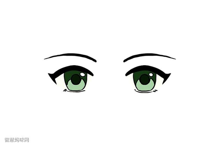 动漫风格眼睛怎么画