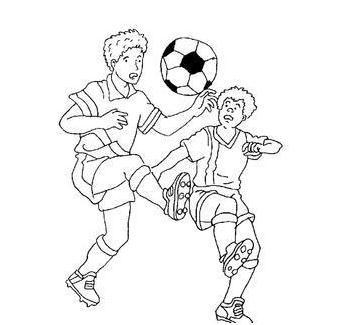 足球比赛简笔画 足球比赛简笔画 儿童画 简笔画图片大全-蒲城教育文学