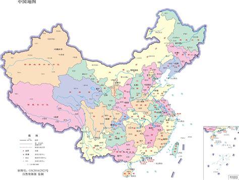 中国省会地图