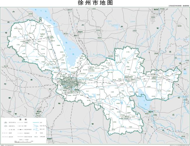 徐州市标准地图(要素版)