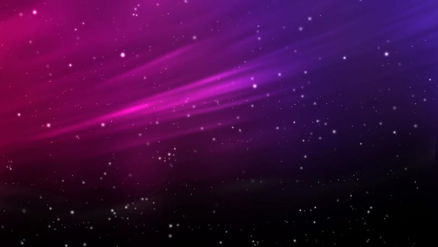 高清晰紫色星空背景壁纸