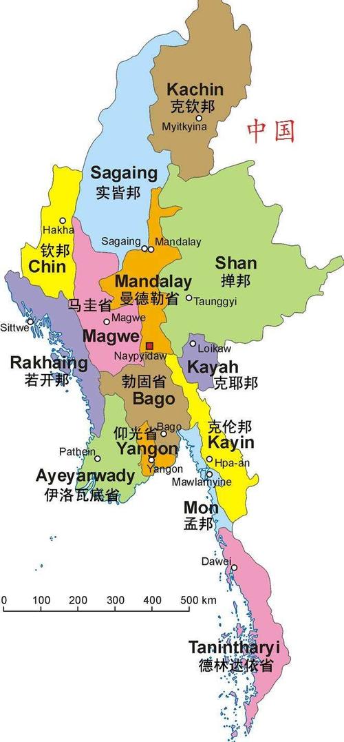 缅甸孟波县在地图上的位置-图片大观-奇异网