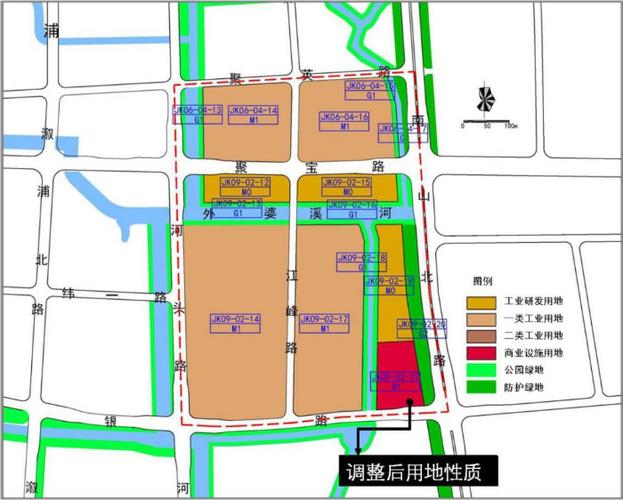奉化市江口街道中心区控制性详细规划jk090217等地块等两个控规局部