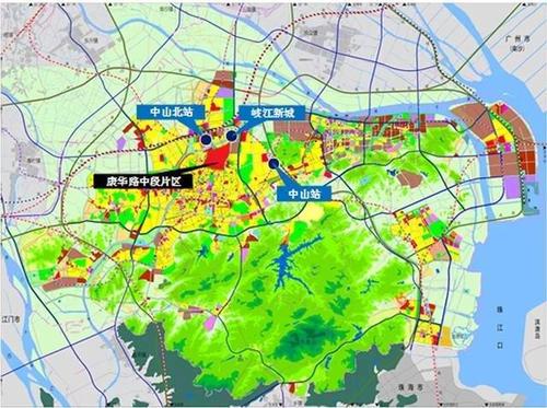 岐江新城总部经济区最新规划调整成果出炉!居住用地和人口容量均增加