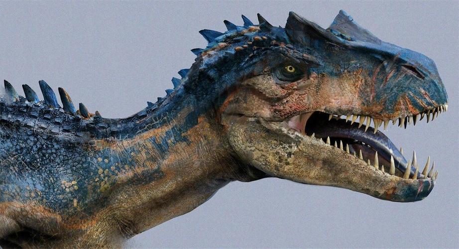 侏罗纪世界系列异特龙对比霸王龙是假王它才是侏罗纪霸主