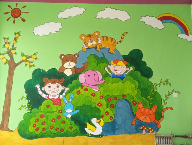 北京幼儿园墙绘丨幼儿园墙画布置需注意什么?这3点很重要