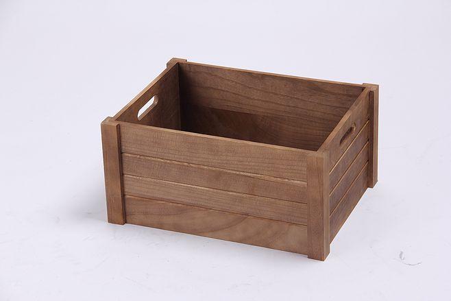 家用长方形实木收纳箱玩具杂品收纳整理盒储物木盒子木箱支持定制