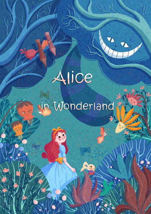 爱丽丝梦游仙境封面图