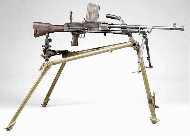 布伦式轻机枪(勃然式轻机枪)dp-27轻机枪是苏联著名枪械设计师捷格加