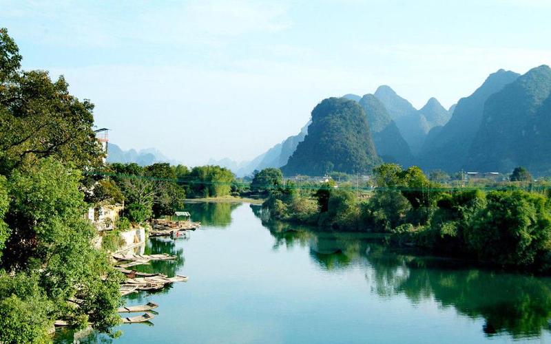 桂林山水风景迷人,高清壁纸图片,名胜古迹-回车桌面