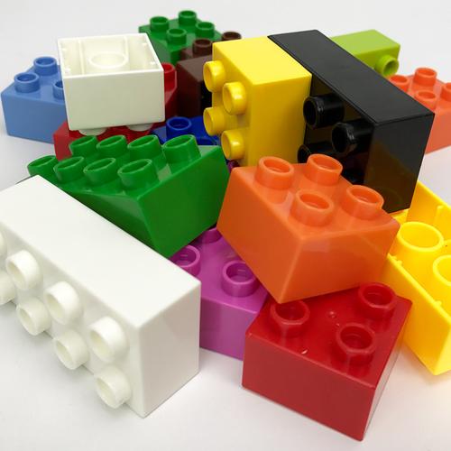 兼容乐高惠美大颗粒积木散件建构拼插积木儿童益智玩具配件基础件