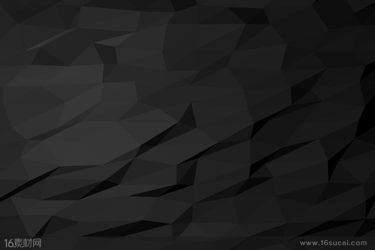 几何黑色质感背景高清图片 - 素材中国16素材网