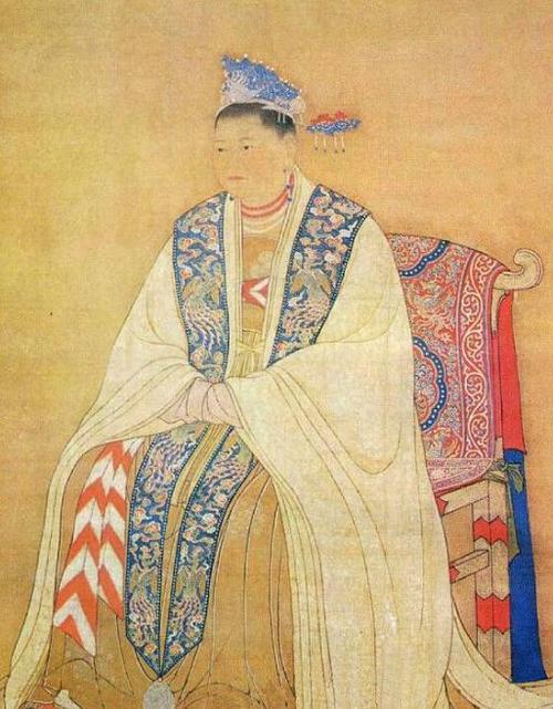 宋朝12位皇后画像刘皇后面罩绛纱朱皇后忧郁的古典佳人