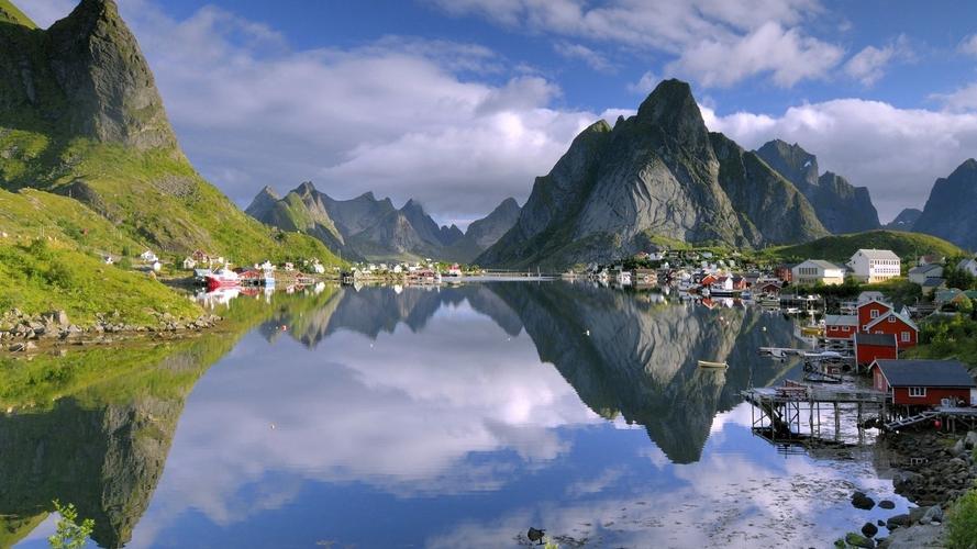 挪威优美风景图片壁纸1280x800分辨率查看 (15/16)