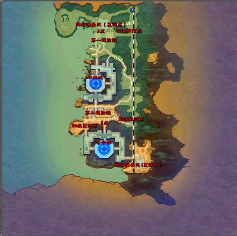 《巨人》各城镇地图