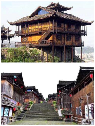 壮族的主要民居多为干栏式建筑,竹木结构,分上下两层.