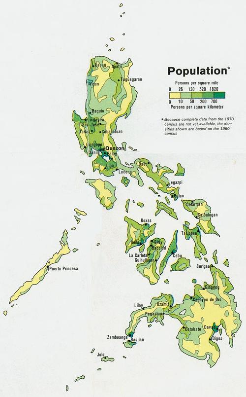 philippines map and philippines satellite images