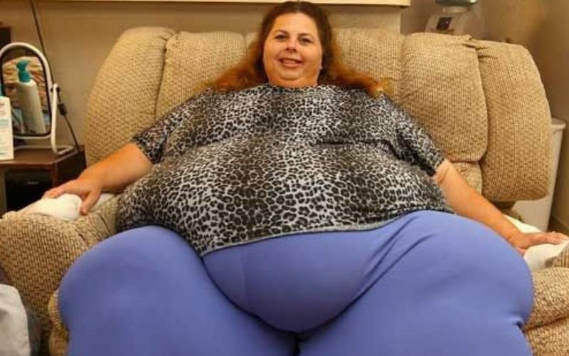 摄影揭秘全球最胖女人!