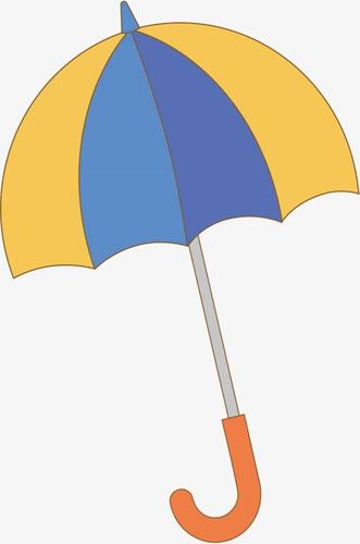 卡通雨伞图片-手绘卡通雨伞简笔画图片素材下载_懒人图库