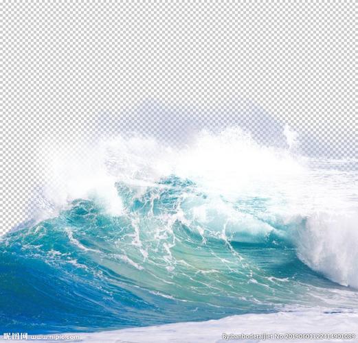 海浪海水免抠素材图片