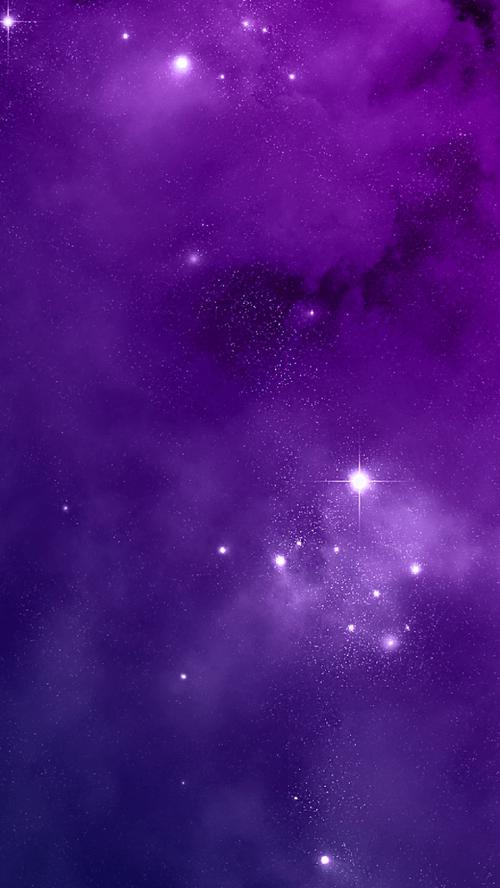 紫色梦幻h5背景