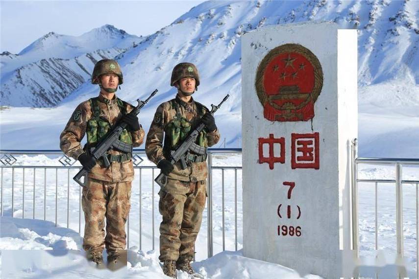组图致敬中国边防军人——戍边的中国军人有多可爱