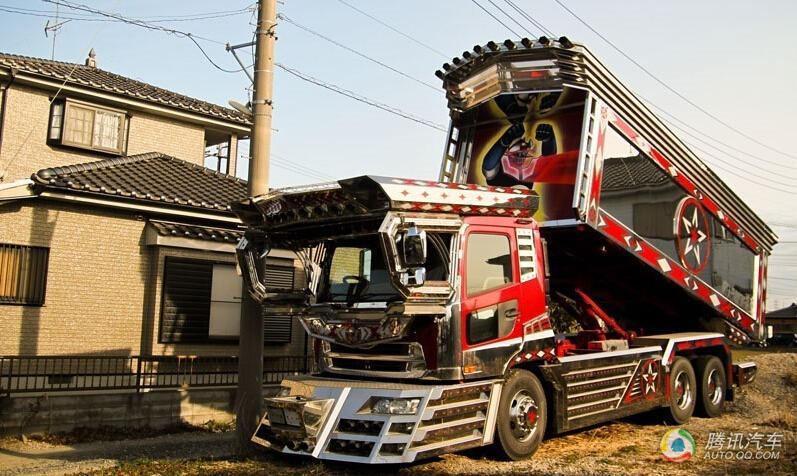 日本最帅的卡车 爆改后像变形金刚
