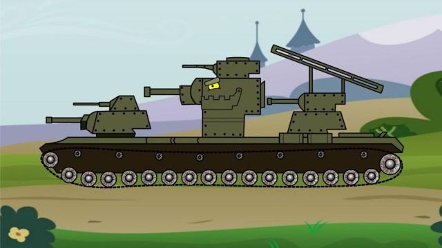 坦克动画:kv6坦克
