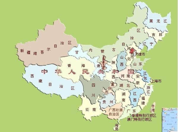 中国各个省份地图 - andydaopeng - 爱码网
