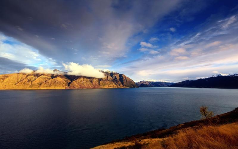 哈威亚湖新西兰-最美风景高清壁纸