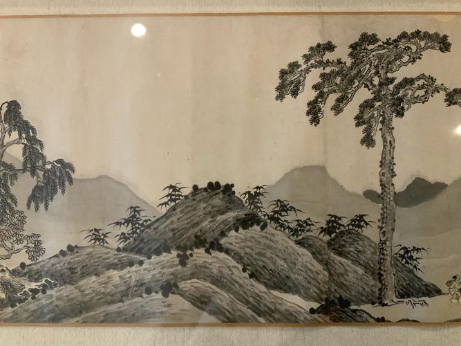 江山如画(12–20世纪中国山水画艺术展)沈周《林壑深幽图》长卷