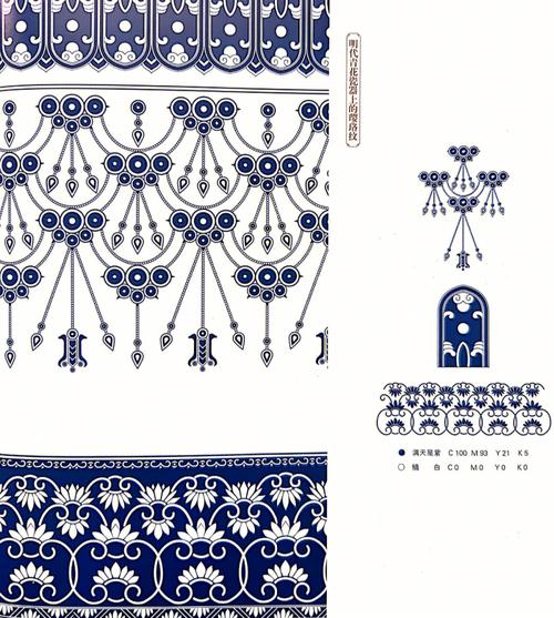 中国传统纹样璎珞纹