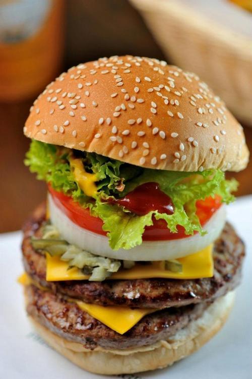 freshness burger「特级双层牛肉芝士鲜堡」