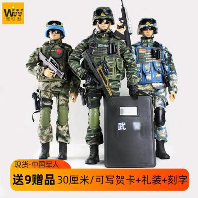 16兵人模型中国解放军手办可动人偶pla特种部队士兵玩具男孩礼物