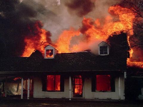 梦见房子着火了的寓意是什么
