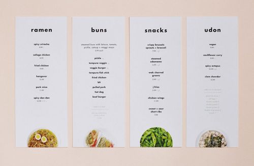 10个美丽的餐厅食物菜单设计,激发你的灵感-上海餐饮品牌策划设计公司