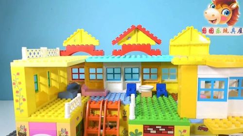 豪华别墅积木超级房子拼装带户外露台的益智乐高积木玩具