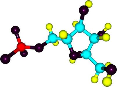 分子结构葡萄糖图片
